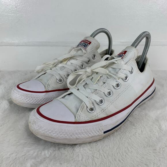 Converse Chuck Taylor All Star Low Top Sneakers M7652 Men’s 5 / Women’s 7 White - Picture 1 of 8